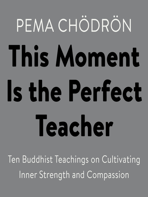 Title details for This Moment Is the Perfect Teacher by Pema Chödrön - Available